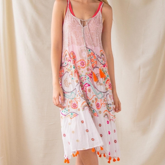 🆕LAST ONE! 🌿SUNDANCE WOODSTOCK DRESS🌿 - Picture 3 of 10